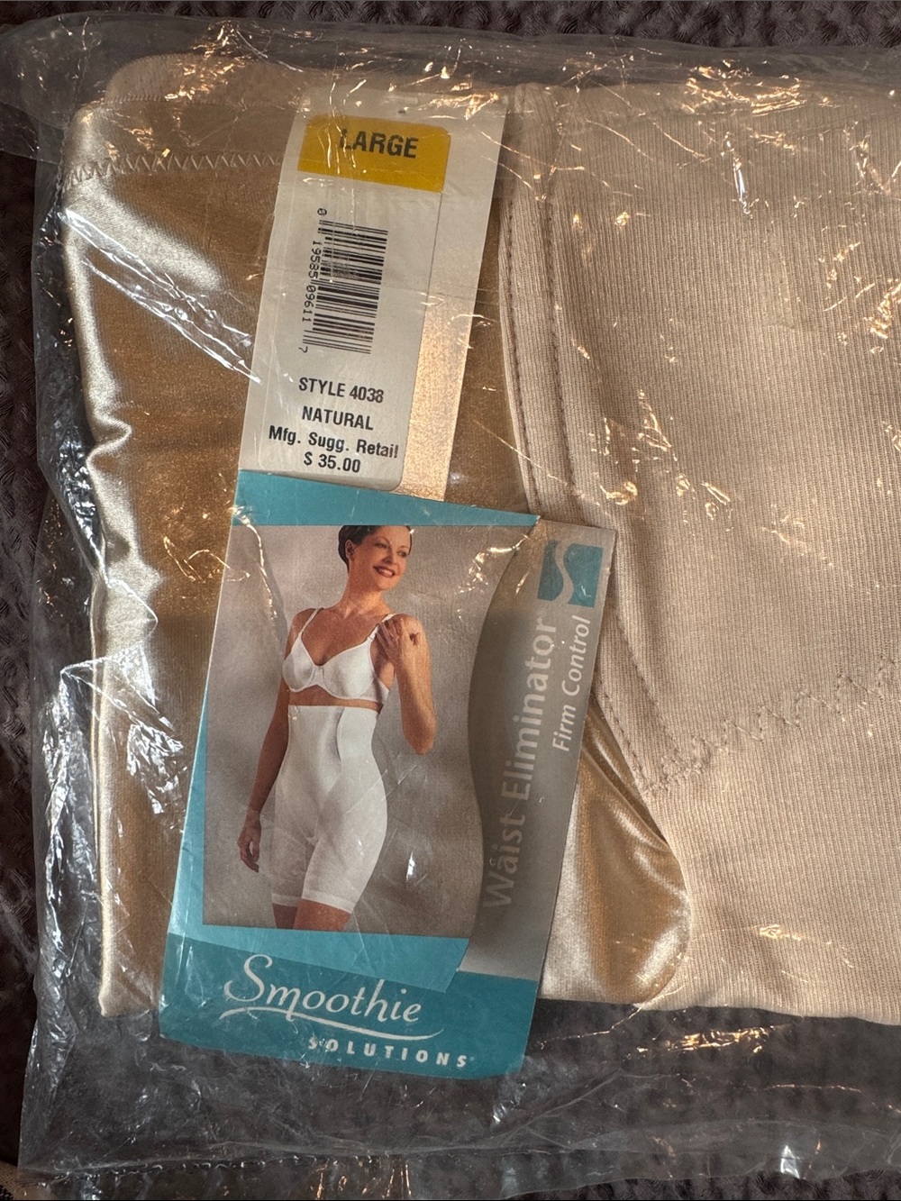 Natural Waist Eliminator Firm Control Shapewear - Large